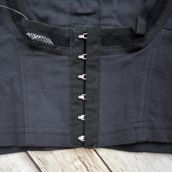 Last 1! FP She's Fancy Longline Bralette Black - Picture 9 of 12